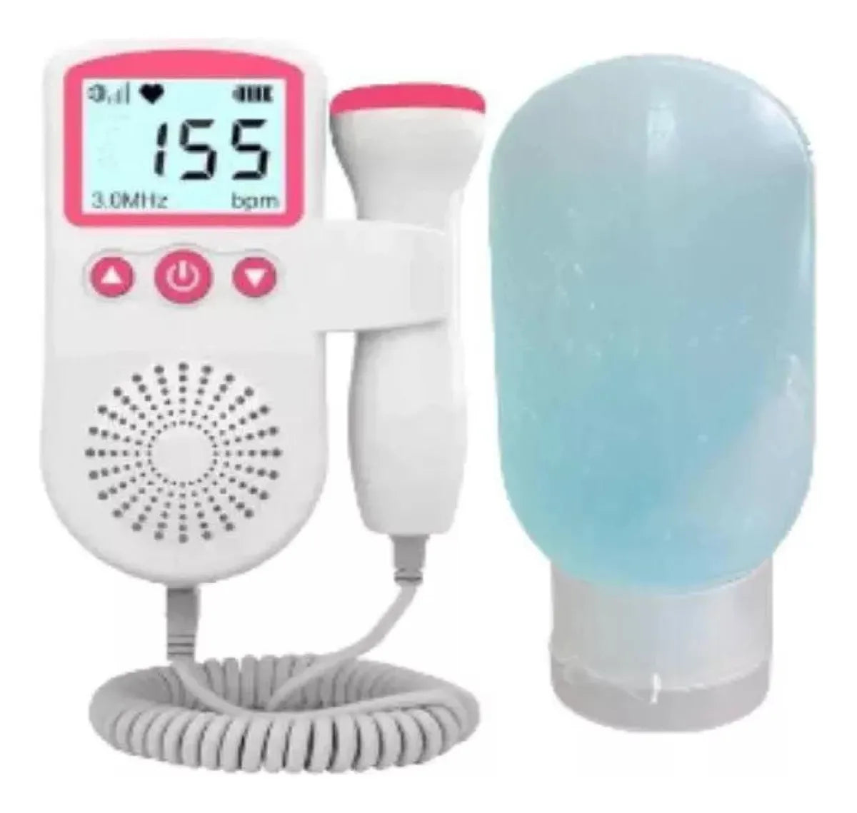 Monitor Frecuencia Cardiaca Doppler Fetal + Gel