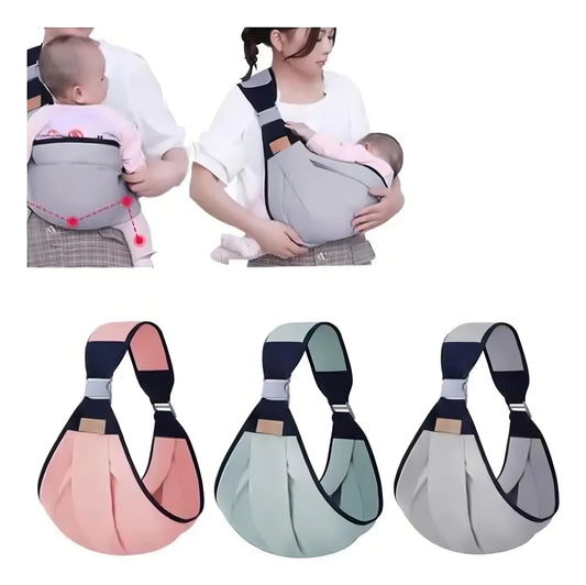 Cargador De Bebés Ergonomico Canguro Portabebe Recien Nacido Color Colores Rayas Talla UNICA