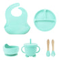 Vajilla Silicona Set X6 Alimentos Bebe